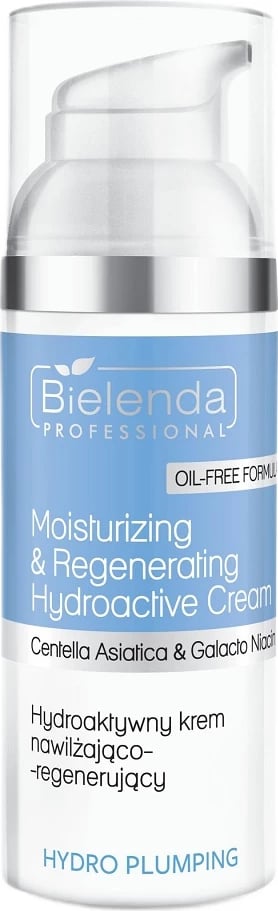 Krem fytyre hidratues dhe rigjenerues për femra Bielenda Professional Hydro Plumping Hydroactive, 50ml