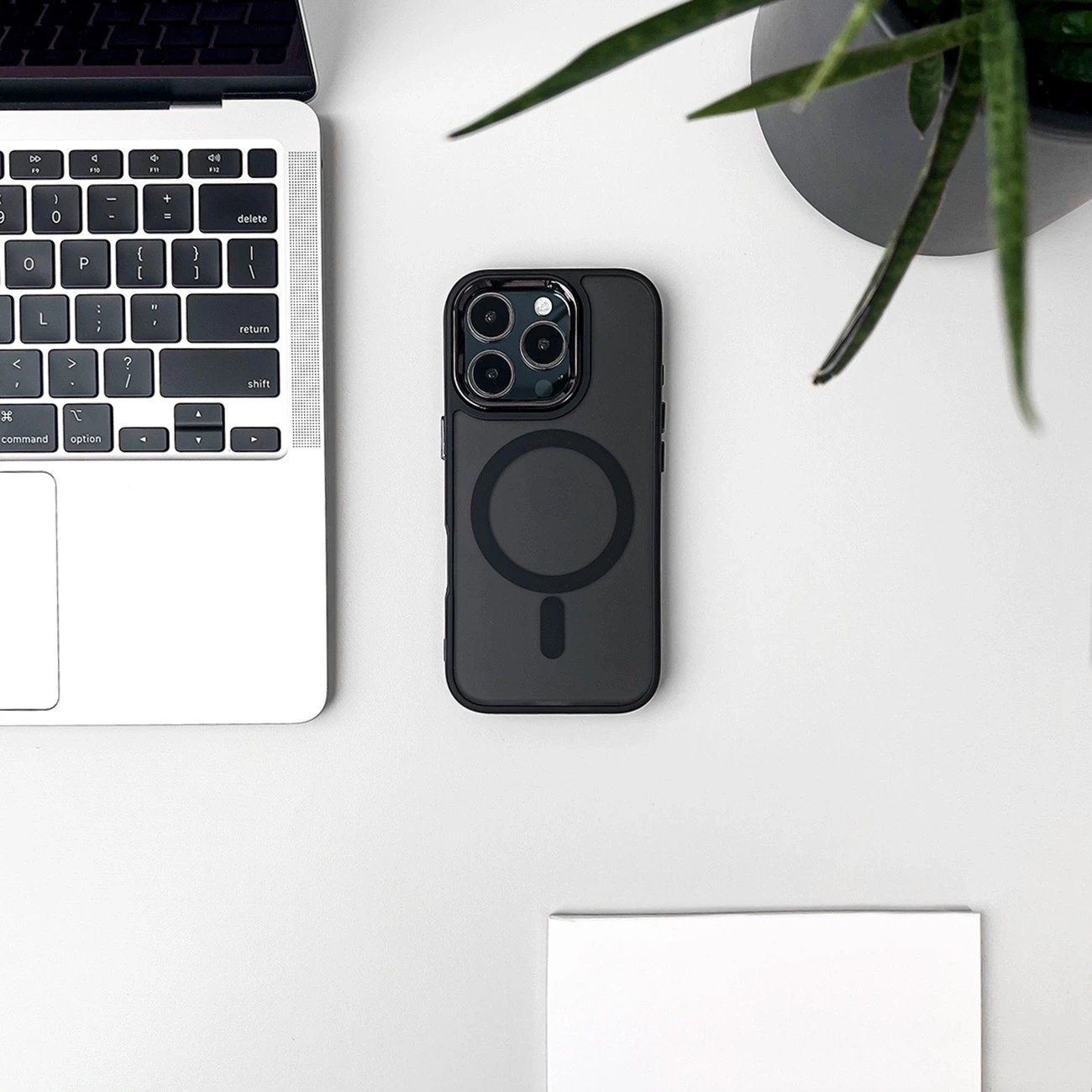 Mbështjellës, Hurtel, Fashion Case MagSafe, për Samsung Galaxy S26 Plus, kompatibil me MagSafe, TPU, e zezë