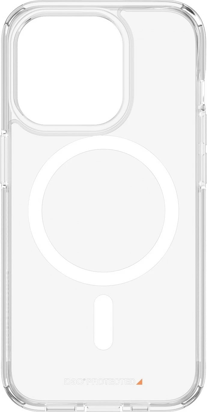 Mbështjellës PanzerGlass për iPhone 15 Pro, MagSafe, transparent