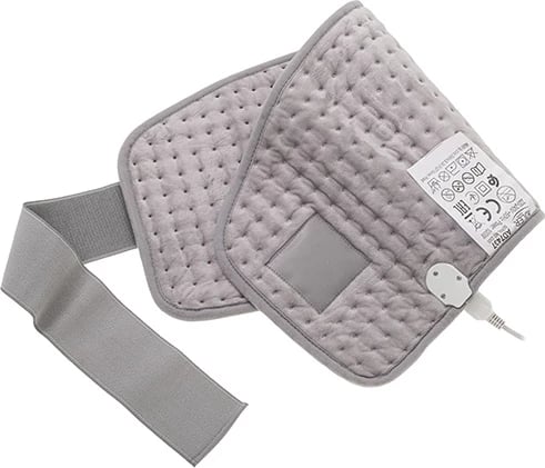 Rrip ngrohës për mesit, Adler AD 7437, 100W, 4 nivele temperature, fikje automatike 90 min, 32x72cm, Plug C, gri e çelët