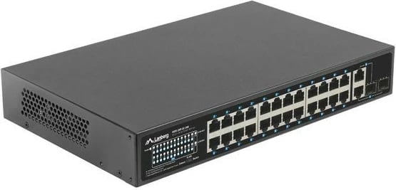 Switch Lanberg RSFE-24P-2C-360, 24x PoE+, 2x SFP, 1U, i zi Switch Lanberg RSFE-24P-2C-360, 24x PoE+, 2x SFP, 1U, i zi