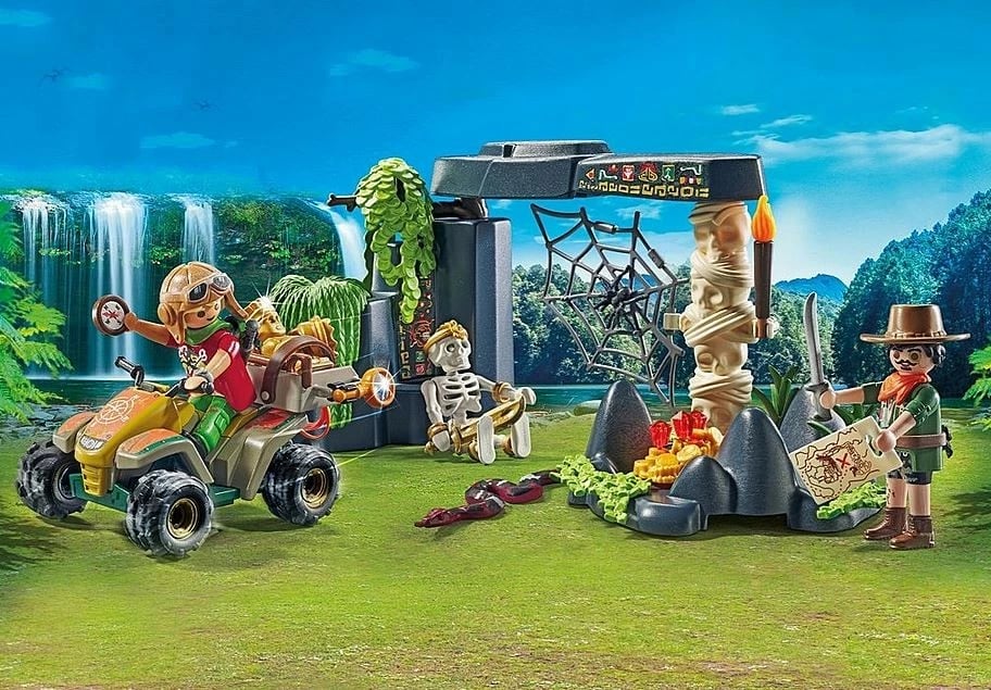 Set figurina Playmobil Jungle Treasure Hunt 71454, 72 pjesë