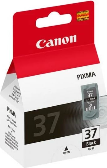 Kartush bojë, Canon, PG-37, 11 ml, rendiment i lartë, pigment, e zezë