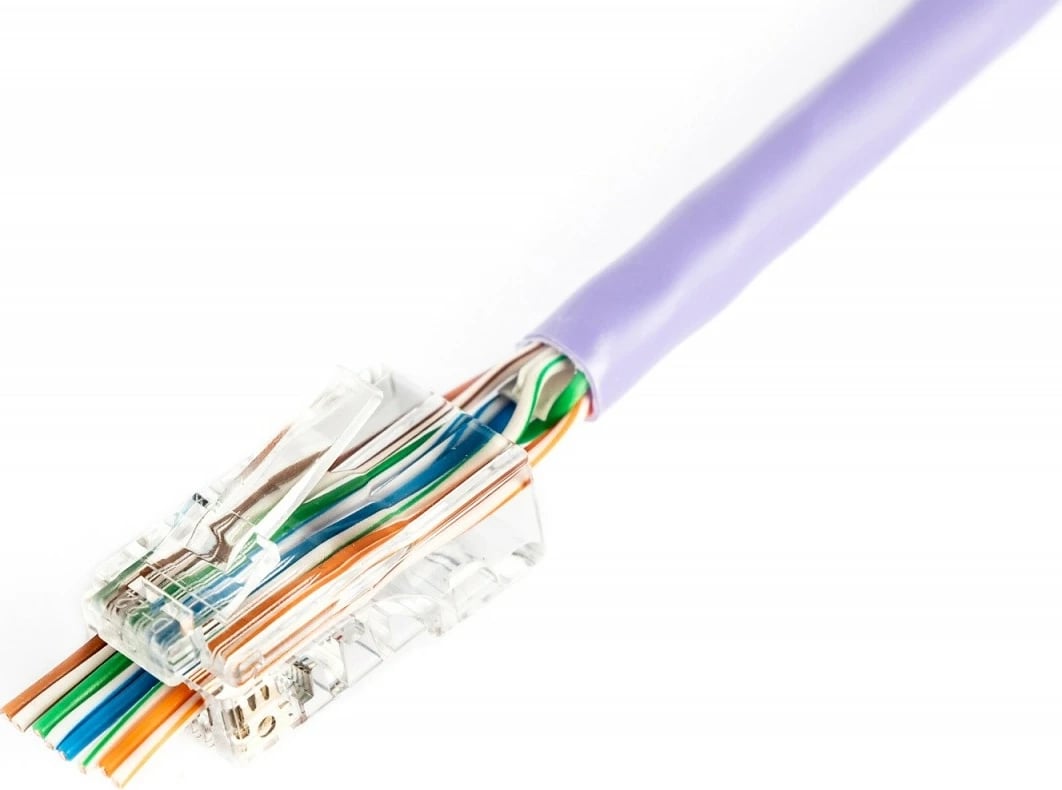Lidhës rrjeti RJ45 Digitus Cat.5e, X-ML-5U-EZ, 100 copë, i pa-ekranuar