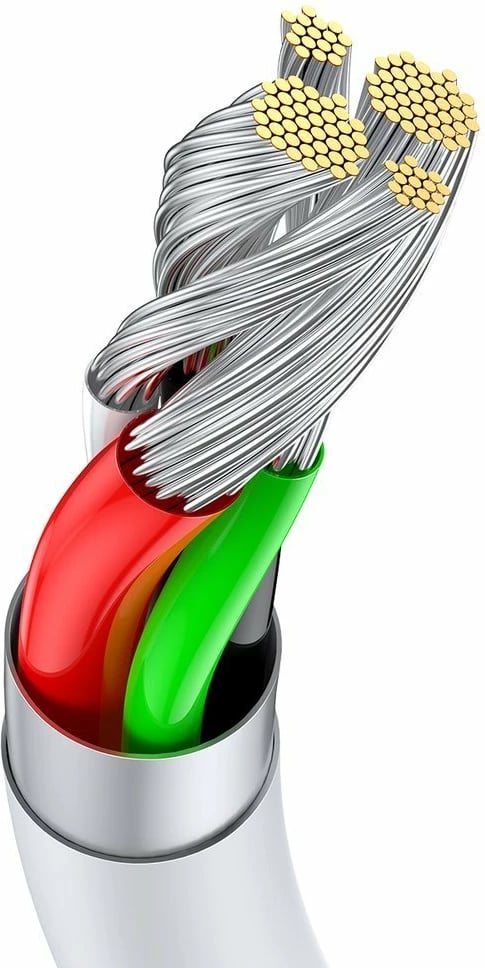 Kabllo Baseus Superior CATYS-A02 USB në Type-C, 2m, 66W, Bardhë