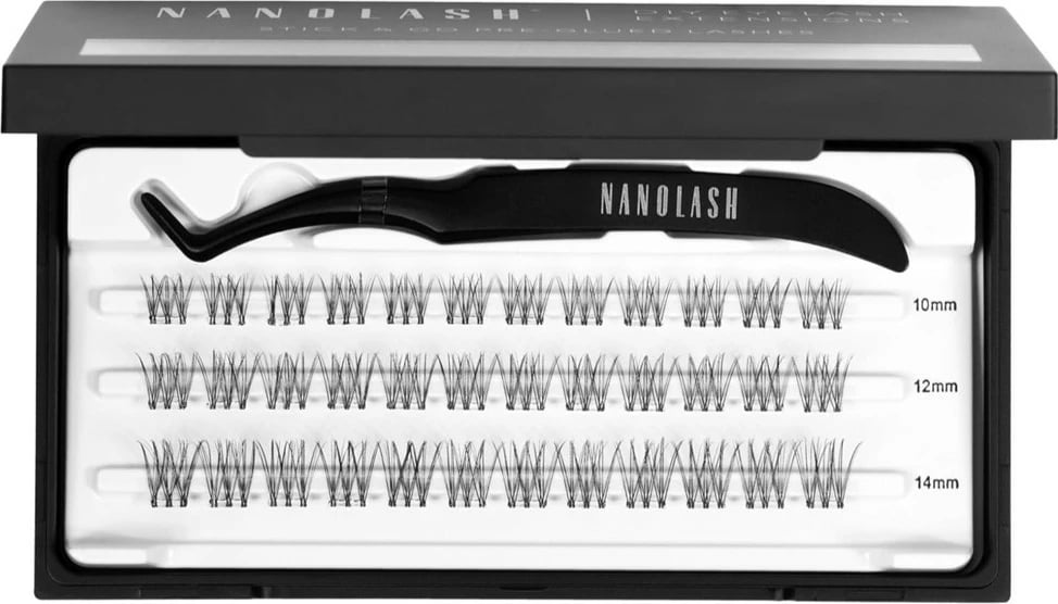 Qerpikë artificial me grupe Nanolash Stick & Go për femra Innocent, 36 copë