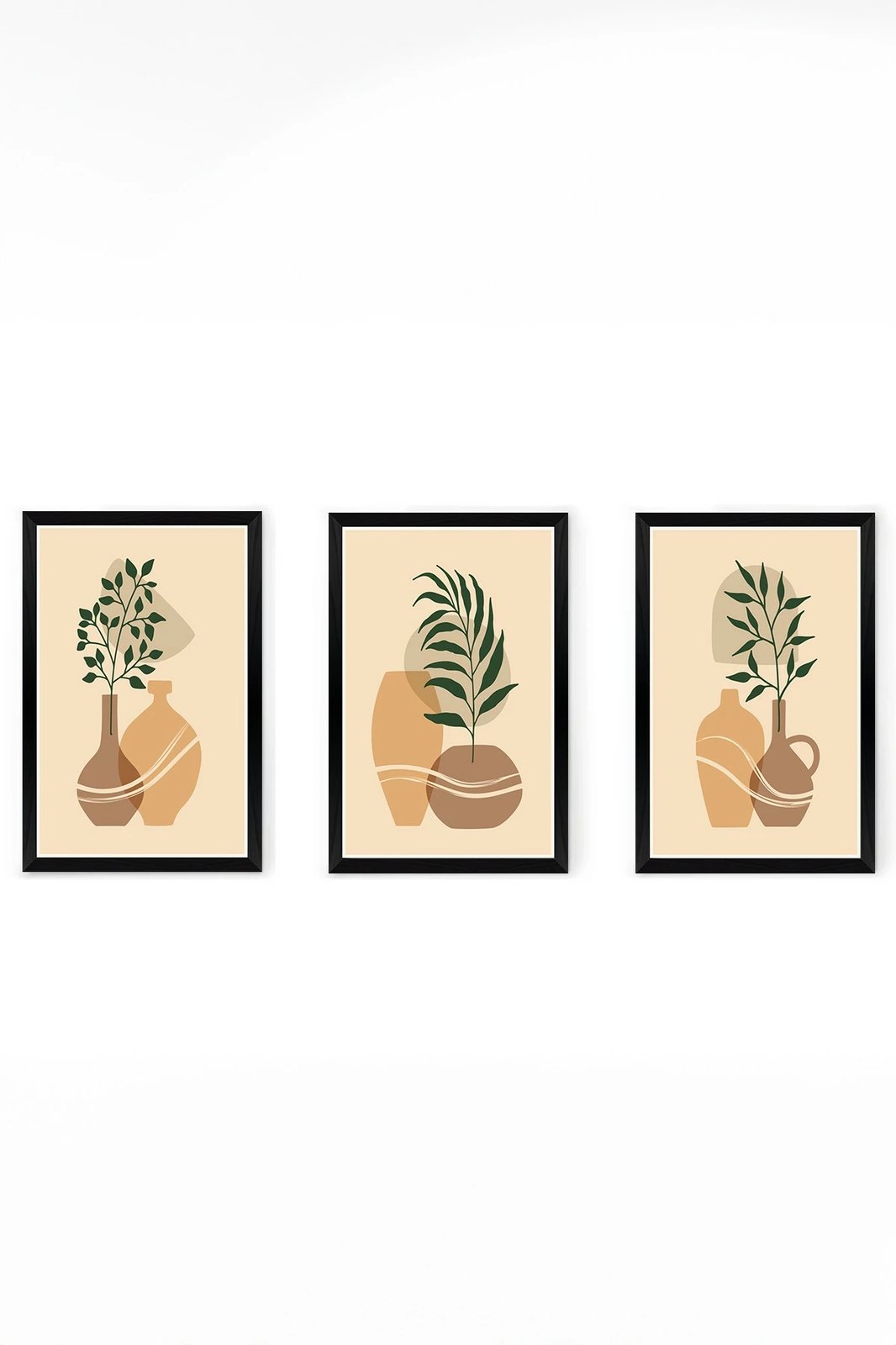 Set pikturash dekorative (3 copë), Wallity, Artsycllct24