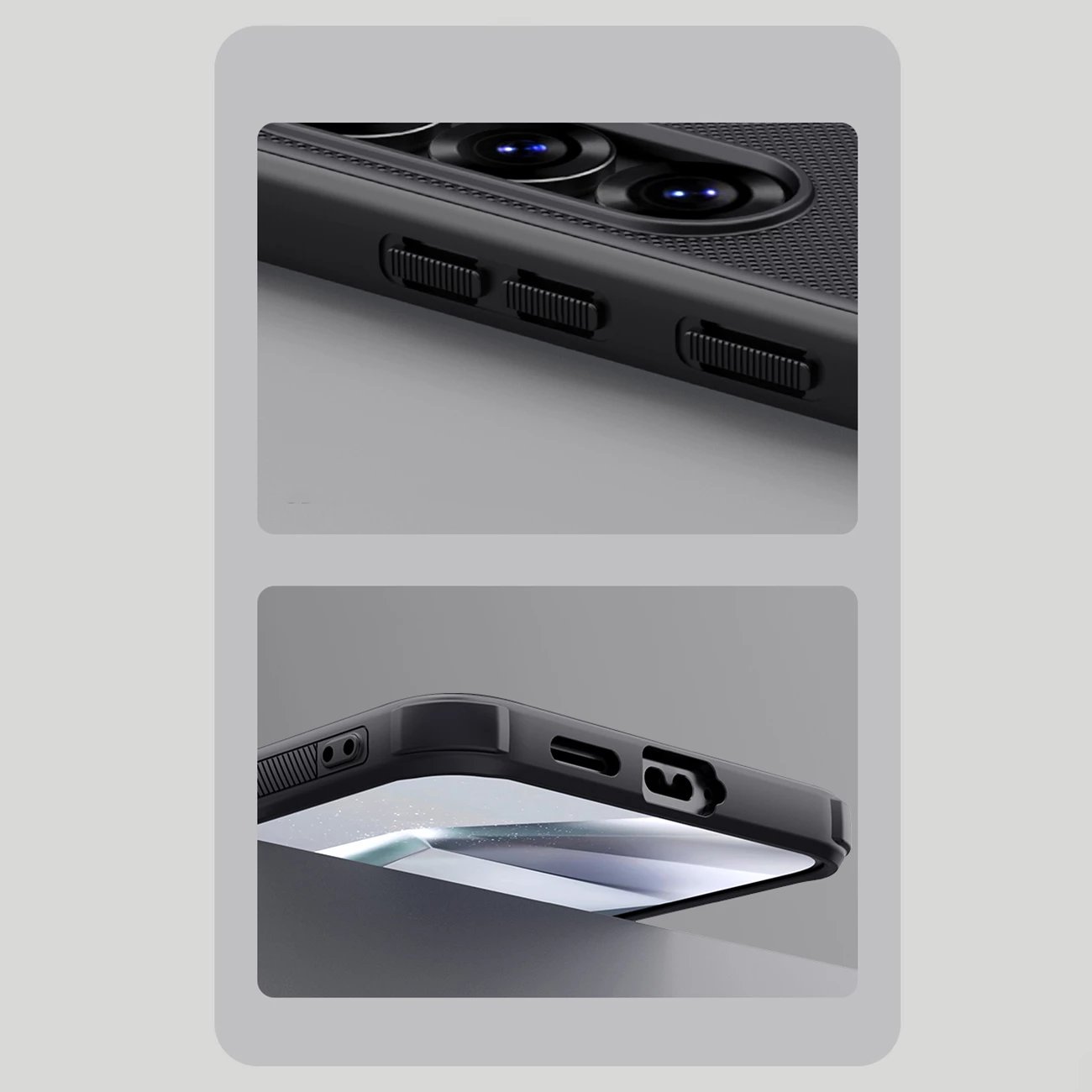 Mbështjellës Nillkin Super Frosted Shield Pro Magnetic për Samsung Galaxy S25, MagSafe, i zi