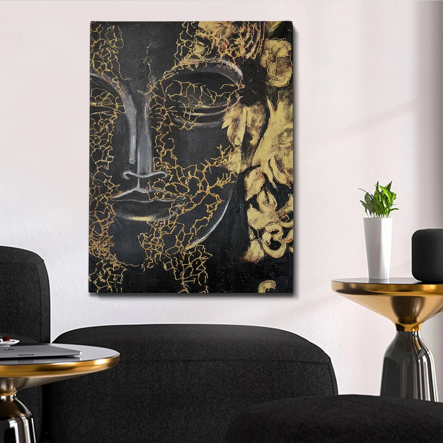 Pikturë dekorative me vaj, shumëngjyrëshe, Wallity, OPG2007244436, 50x70cm