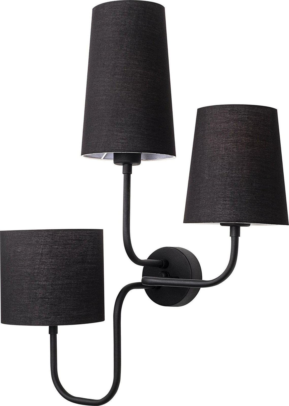 Llambë muri Opviq, Çatal - 3571, ngjyrë e zezë