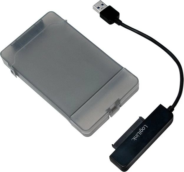 Kasë HDD/SSD LogiLink AU0037, 2.5", Serial ATA III, USB, Gri