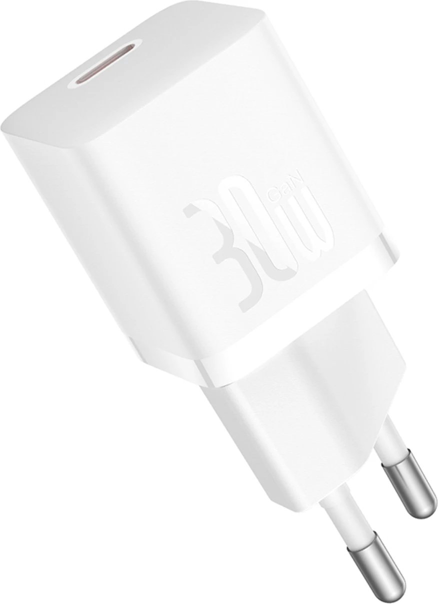 Karikues muri Baseus GaN5, 30W, USB-C, i bardhë