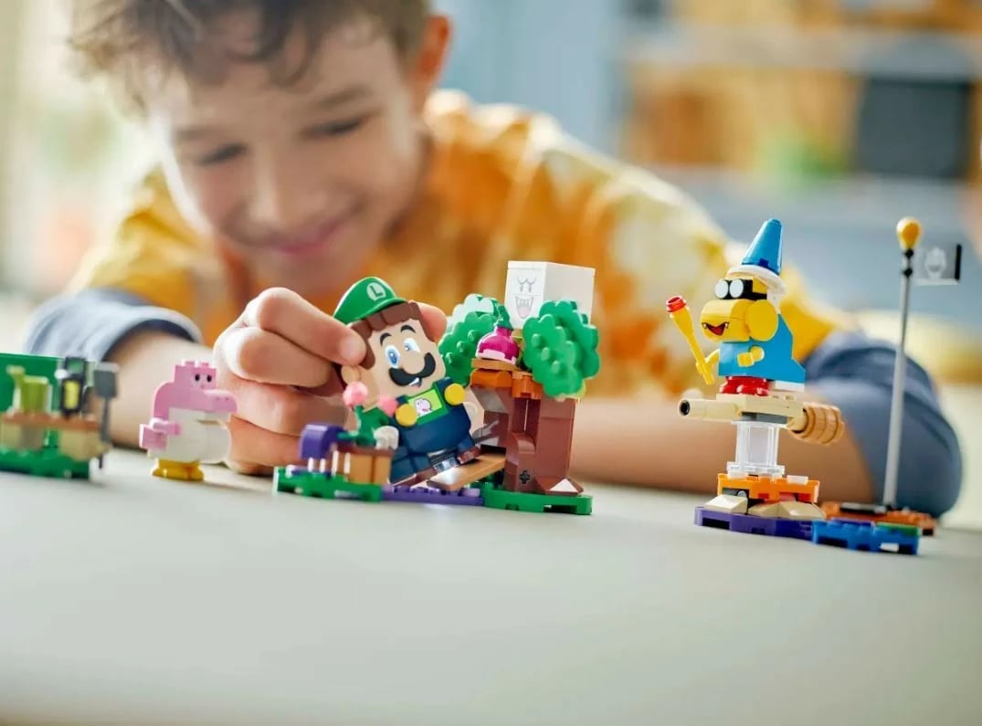 Set LEGO Super Mario me figurë interaktive Luigi, 210 pjesë, 71440