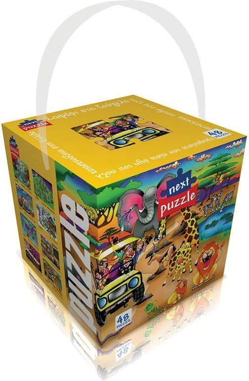 Puzzle NEXT Safari në Xhungël 35x50cm 48 pjesë