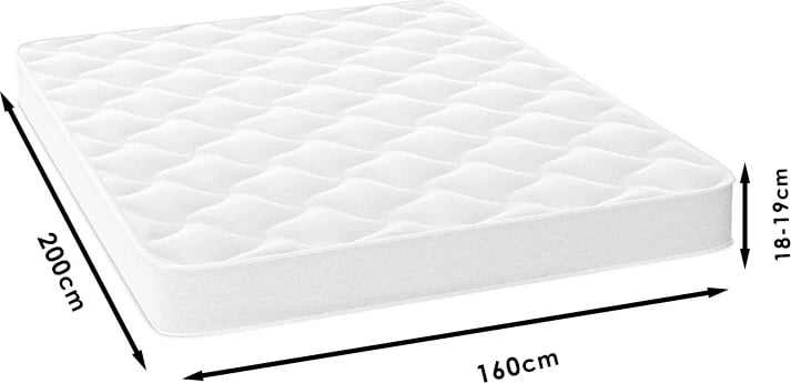 Dyshek Fix Pad Chic Strom njëanshëm 18-19cm 160x200cm