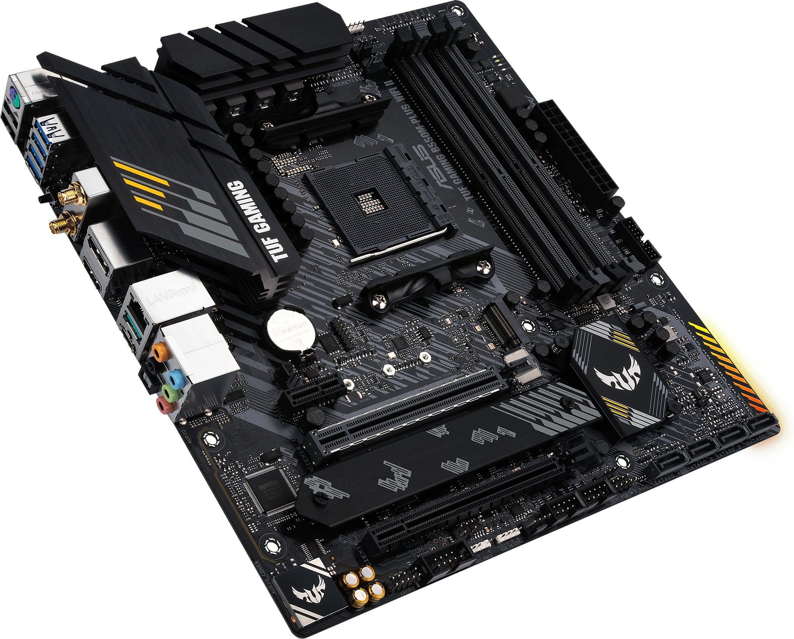 Pllakë amë ASUS TUF GAMING B550M-PLUS WIFI II, Socket AM4, 128 GB, e zezë