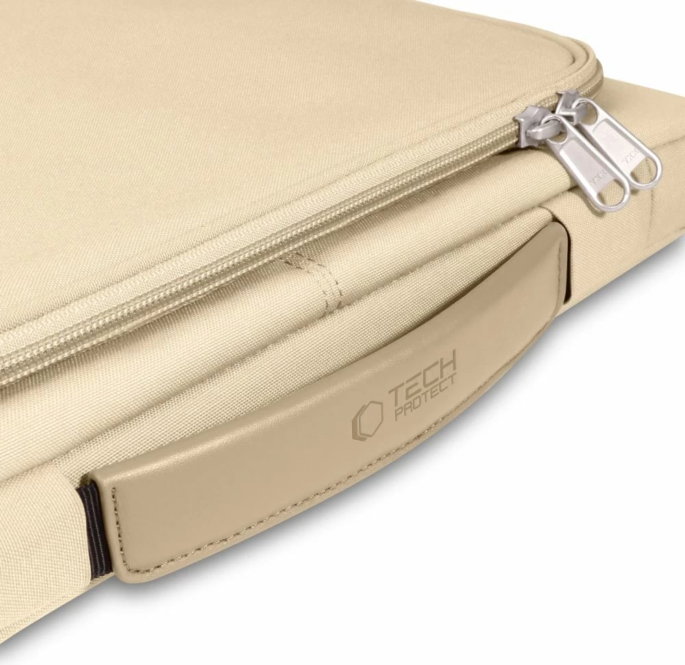 Mbështjellës laptopi Tech-Protect Basic Bag, 15-16 inç, Bezhë