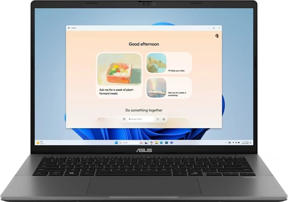 Laptop ASUS Vivobook S 14 S3407VA-LY002W, 14", Intel Core i5-13420H, 16GB RAM, 512GB SSD, Gri mat