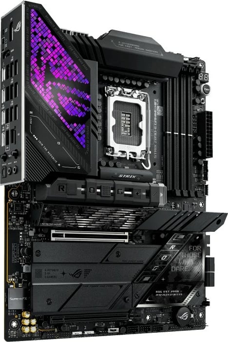 Pllakë amë Asus ROG STRIX Z890-E GAMING WIFI, ATX, LGA1851, DDR5, Thunderbolt 4, Wi-Fi 7, e zezë
