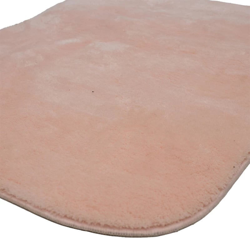 Set tepih banjo PWC-0055 2 copë mikrofibër rozë 90x60cm Set tepih banjo PWC-0055 2 copë mikrofibër rozë 90x60cm