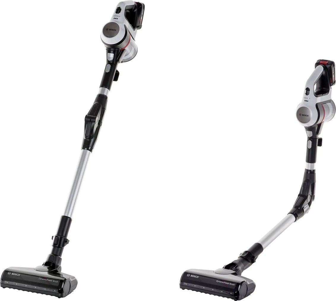 Pajisje pastrimi Bosch BBS711W, pa qese, 0.3 L, e zezë dhe çelik inox Pajisje pastrimi Bosch BBS711W, pa qese, 0.3 L, e zezë dhe çelik inox