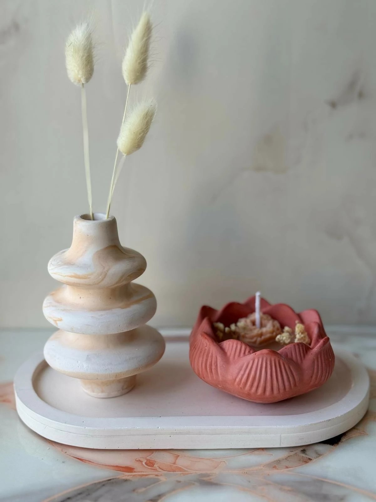 Set qirinjsh (3 copë), Glamour Candle 33ST, Evila Originals