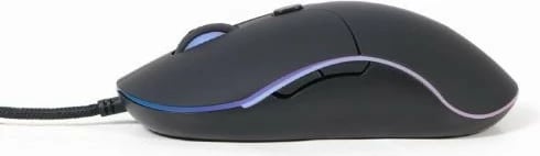Maus Gembird MUS-UL-02 me ndriçim, 6 butona, USB, i zi