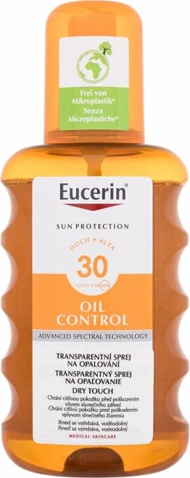 Spray për diell Eucerin Sun Oil Control Dry Touch Transparent SPF30, 200ml