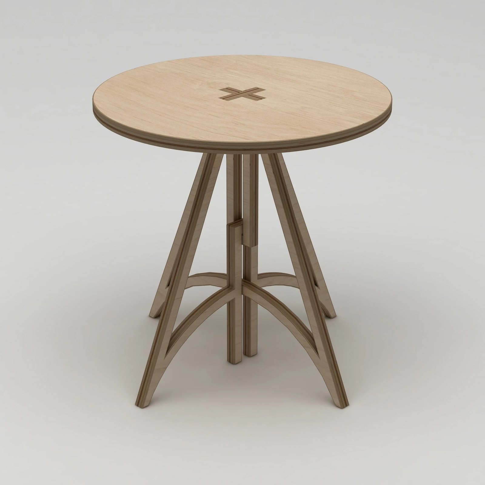 Tavolinë ngrënieje, dru natyral, Skye Decor Orbis