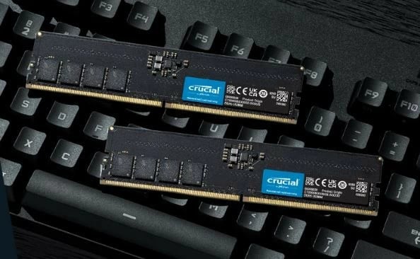 RAM memorje Crucial DDR5 8GB 4800MT/s UDIMM, i zi