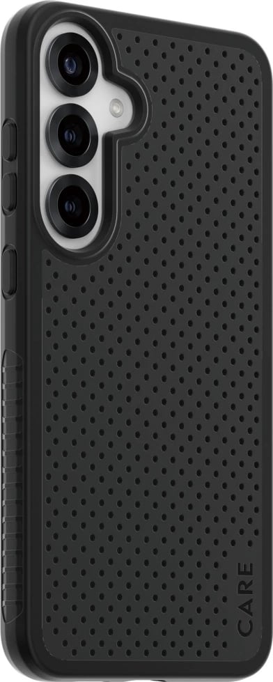 Mbështjellës PanzerGlass CARE Heat Beat Case për Samsung Galaxy S25+, e zezë