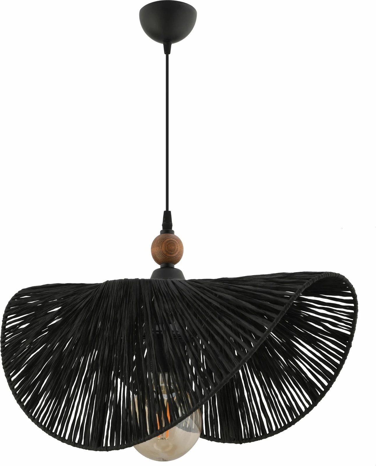 Llambë tavani Opviq Taco W, e zezë, kafe