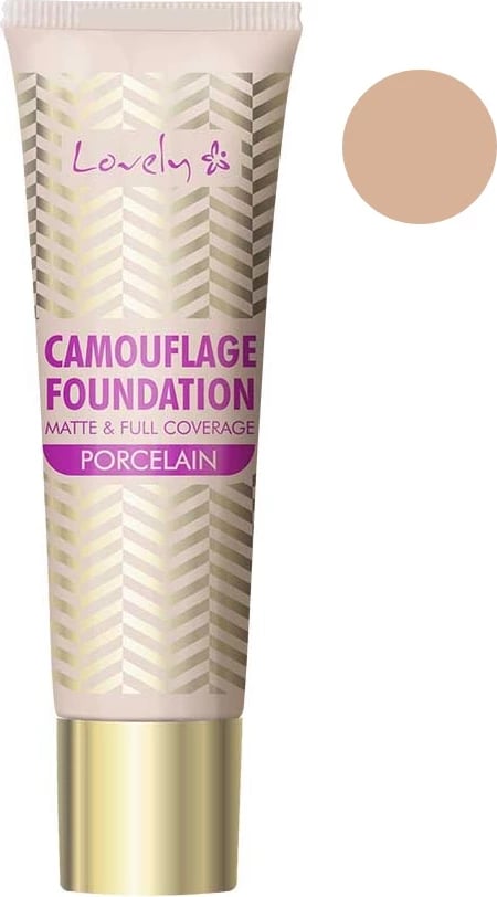 Fondatinë Lovely Camouflage Foundation Cover-up 1 Porcelain 25g