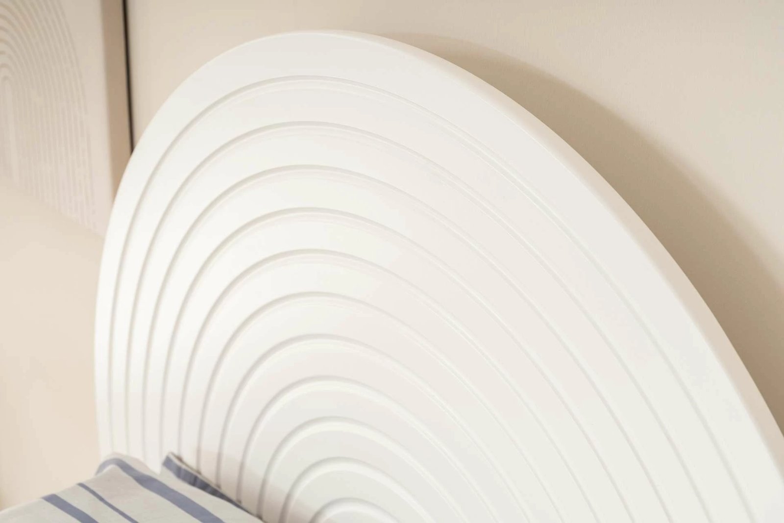 Krevat teke Hanah Home, ngjyrë e bardhë, 90x190