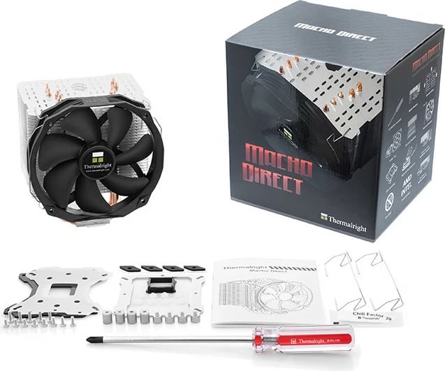 Cooler Thermalright Macho Direct, 14cm, 200W, zi/gri