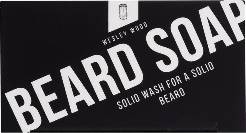 Sapun për mjekër Angry Beards Wesley Wood për meshkuj 50g