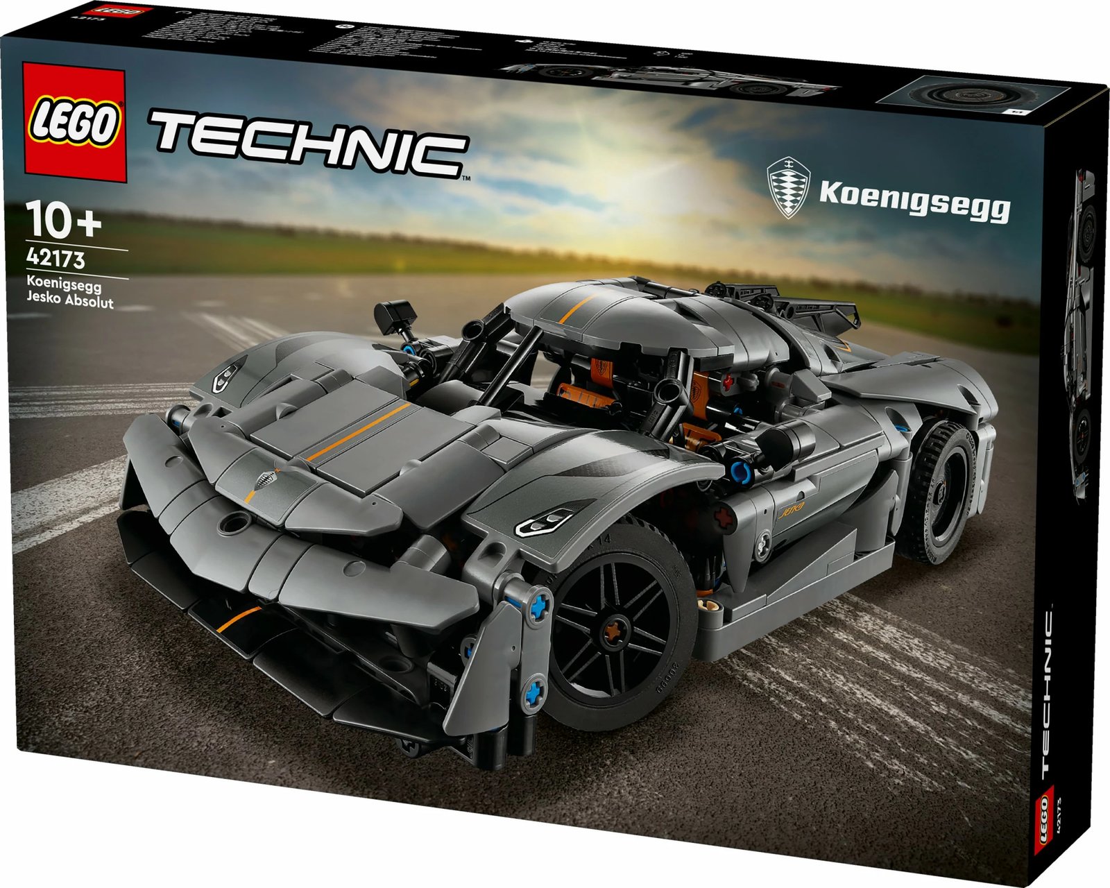 Set ndërtimi LEGO Koenigsegg Jesko Absolut, 801 copë, Gri Set ndërtimi LEGO Koenigsegg Jesko Absolut, 801 copë, Gri