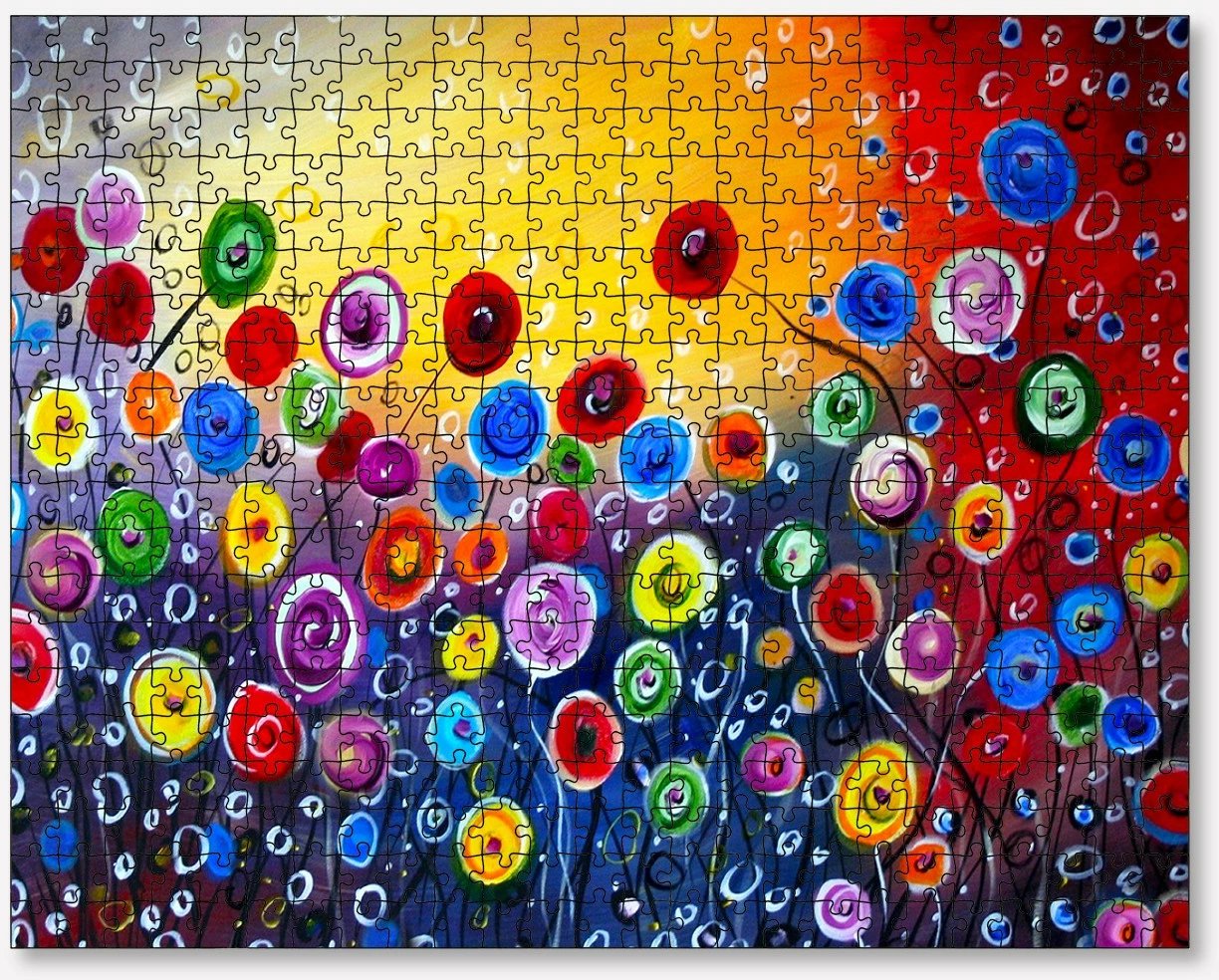 Puzzle 500 copë, shumëngjyrësh, Evila Originals, PZL_0198_500 Puzzle 500 copë, shumëngjyrësh, Evila Originals, PZL_0198_500