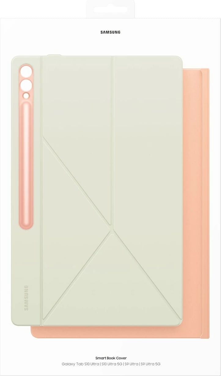 Mbështjellës folio Samsung Galaxy Tab S10 Ultra, S9 Ultra, 37.1 cm (14.6"), portokalli