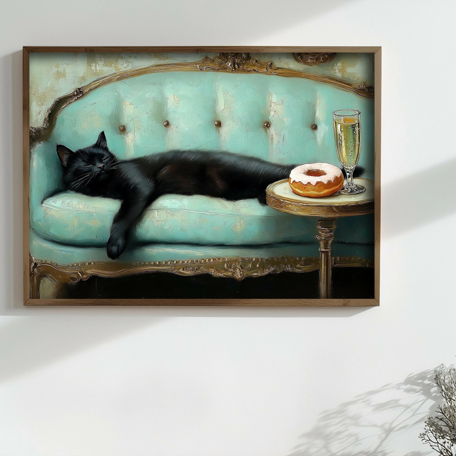 Pikturë dekorative me kornizë MDF Wallity, TUN121-L