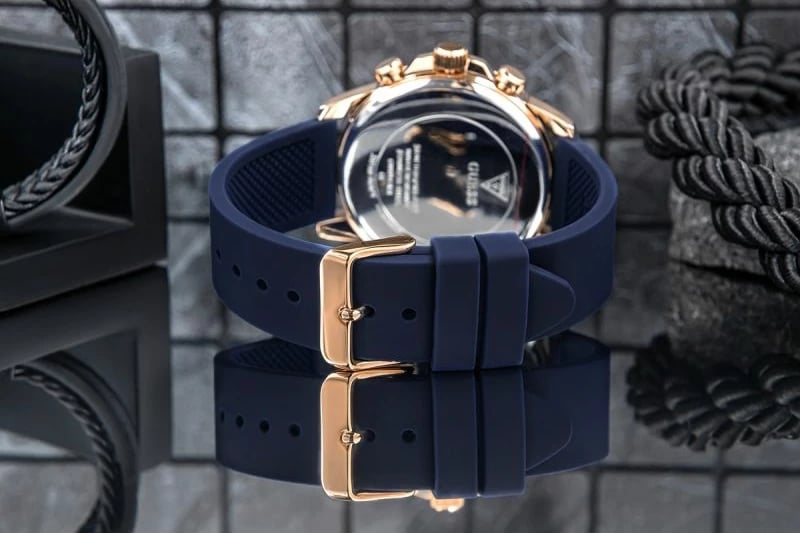 Orë dore për meshkuj Guess, blu