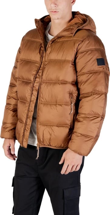 Jakne Tommy Hilfiger Jeans për meshkuj, kafe
