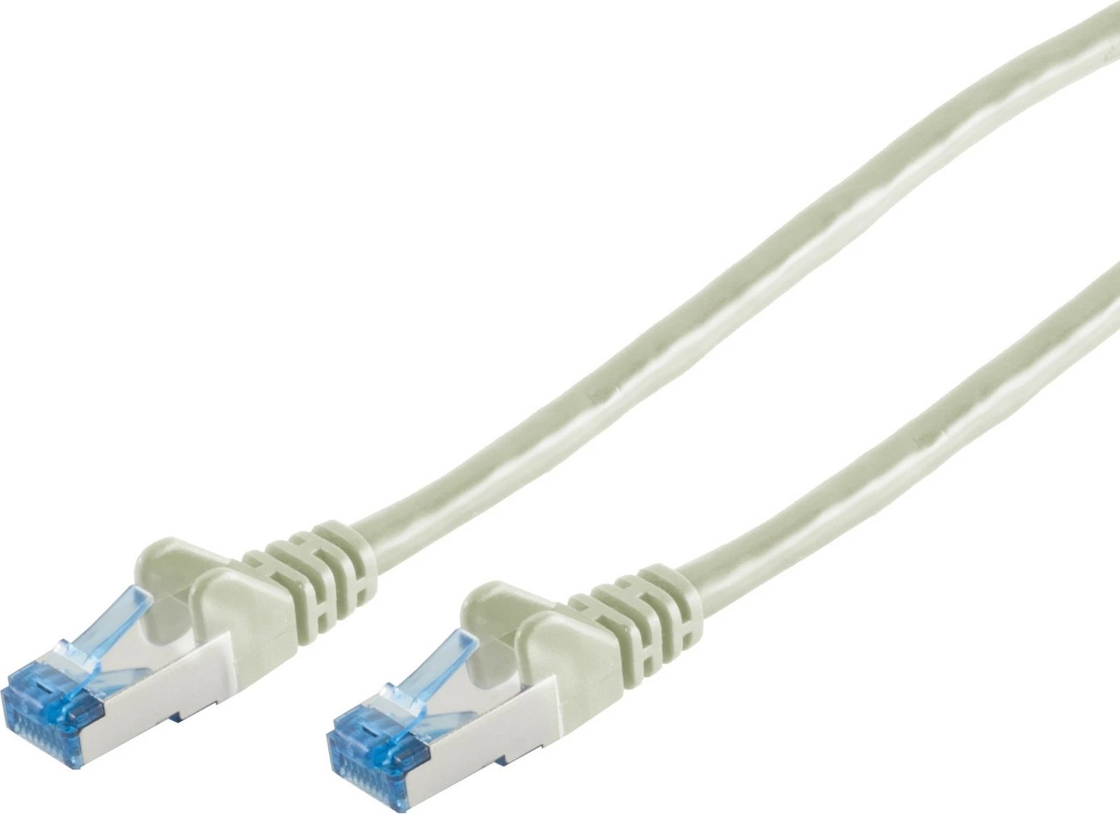 Kabllo rrjeti No-Name S/CONN 75711-0.25, 0.25 m, Cat6a, S/FTP (S-STP), RJ-45, RJ-45, Gri