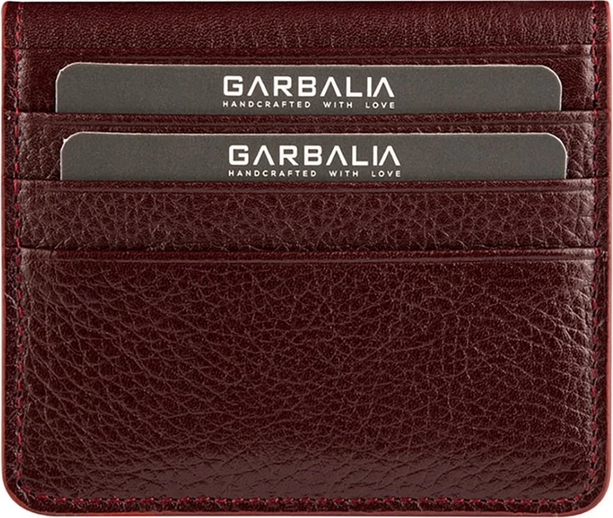 Portofol për burra, ngjyrë e kuqe e thellë, Zoozie Bags, Argenta