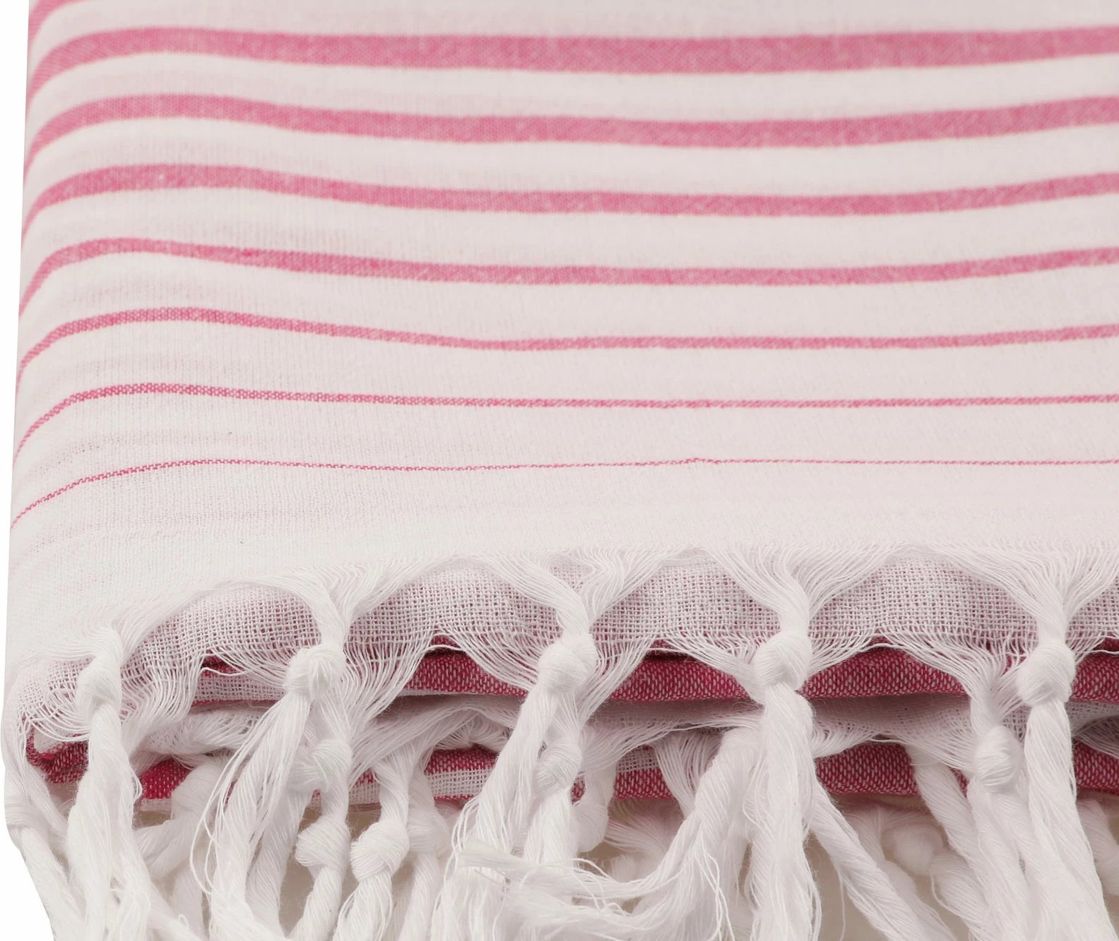 Peshqir plazhi Fouta, ngjyrë fuchsia, Mijolnir, Golge, 90x180cm