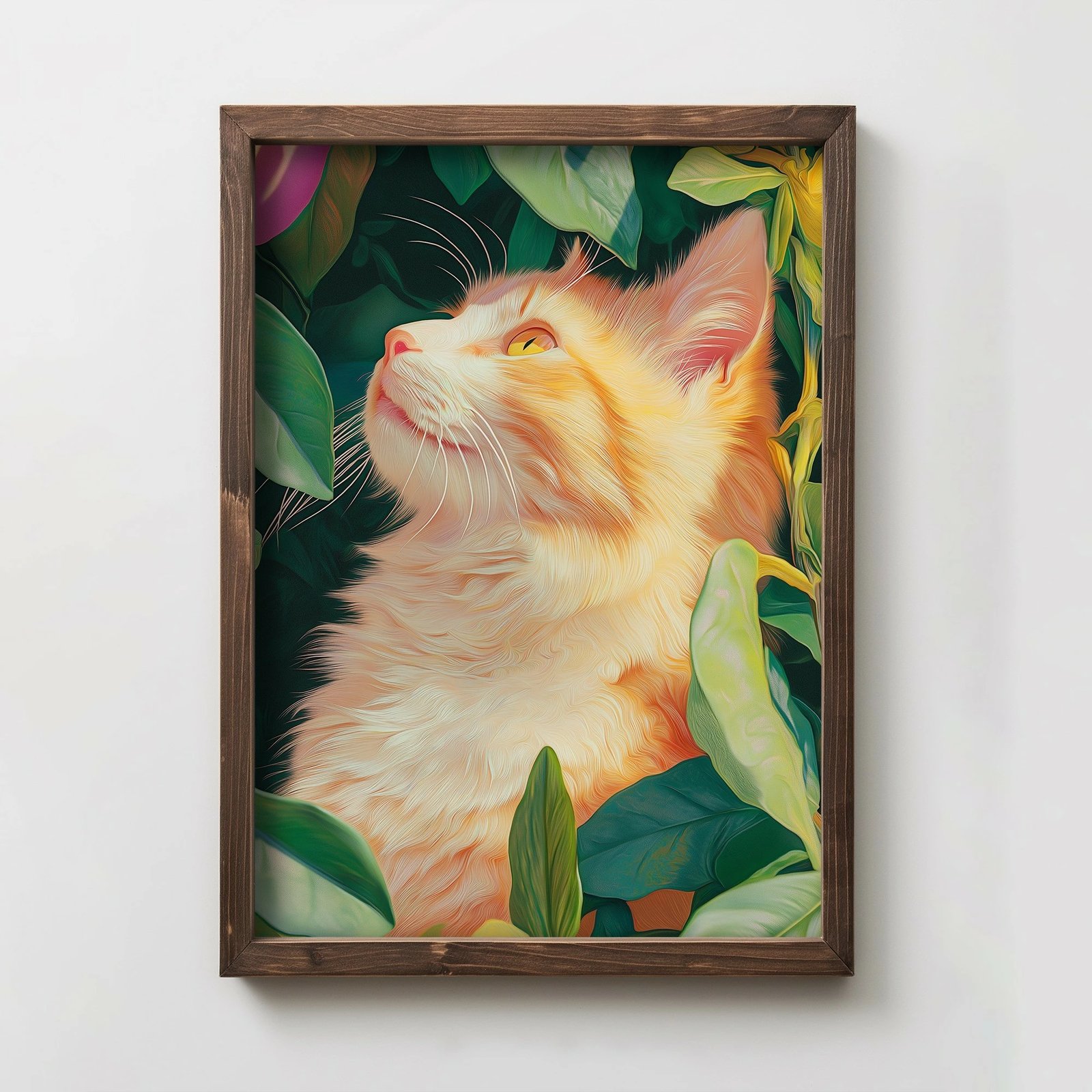 Pikturë dekorative me kornizë MDF, Wallity, TUN046-XL, shumëngjyrëshe, 50x70x3.5cm