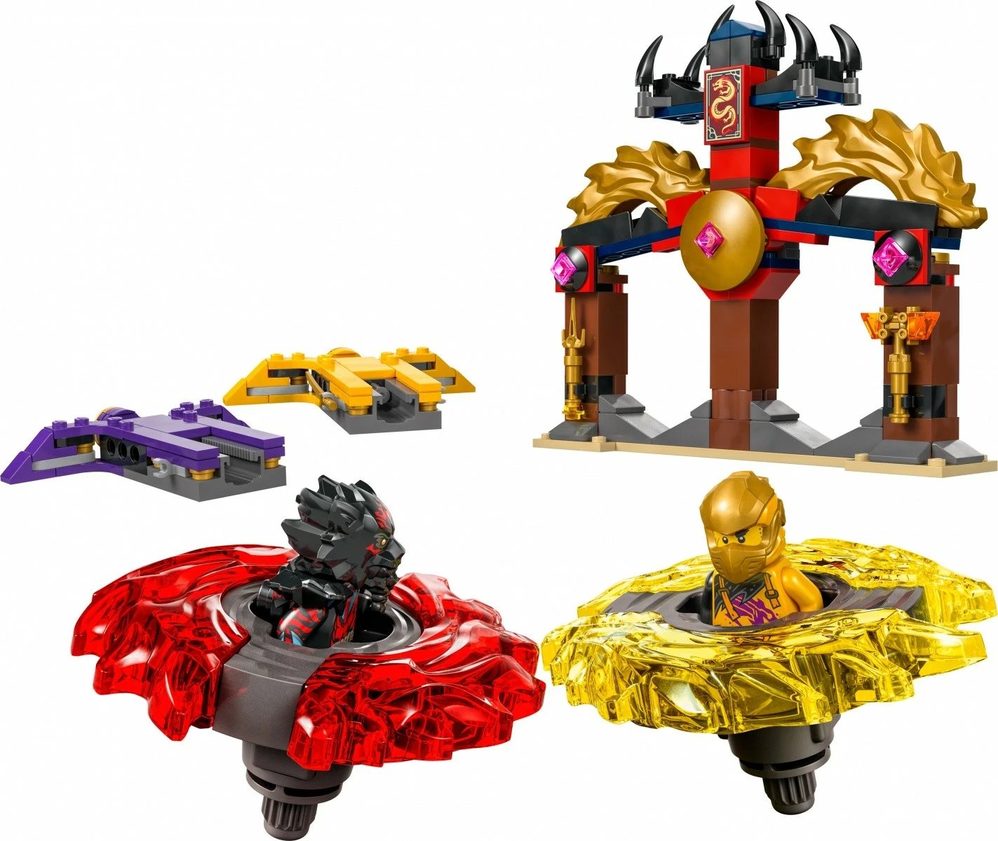 Set ndërtimi LEGO Ninjago Dragon Spinjitzu 71826, 186 pjesë, për fëmijë
