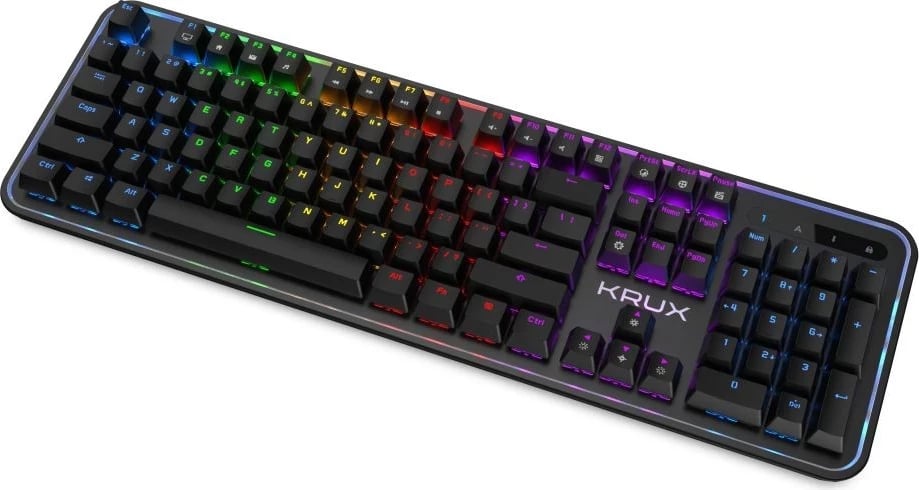 Tastierë për gaming KRUX Comet RGB, e kaltër