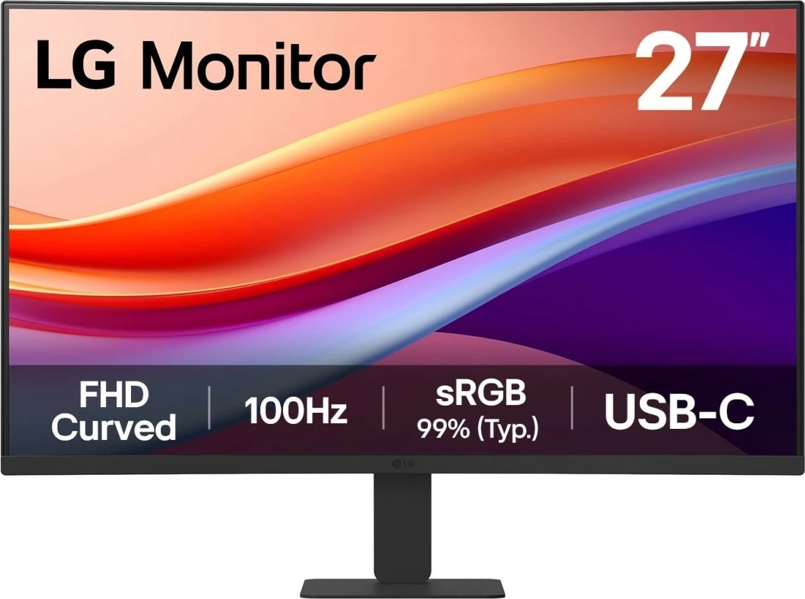 Monitor LG 27U421A-B, 27", Full HD, LED, 100Hz, USB-C, i zi