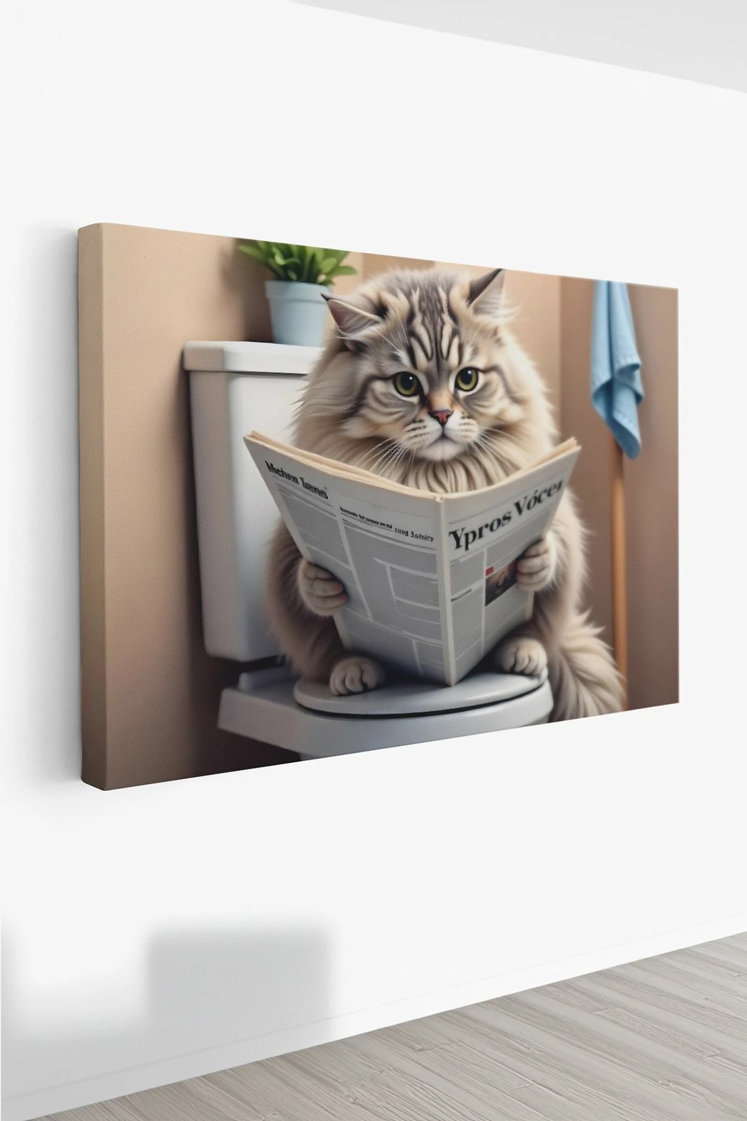 Pikturë dekorative në kanavacë, shumëngjyrëshe, Wallity, Ersyaıhyvn12, 40x60cm